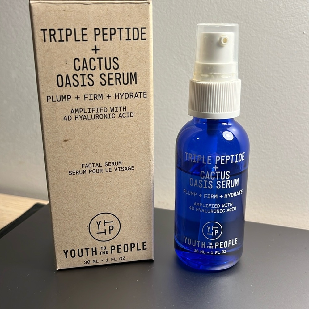 Youth To the People Triple Peptide + Cactus Oasis Serum